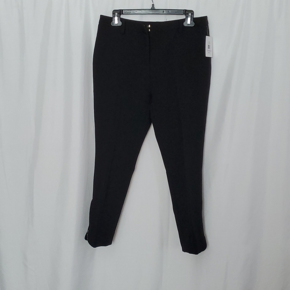 Ellen Tracy Women's Size 6P Black Dress Pants